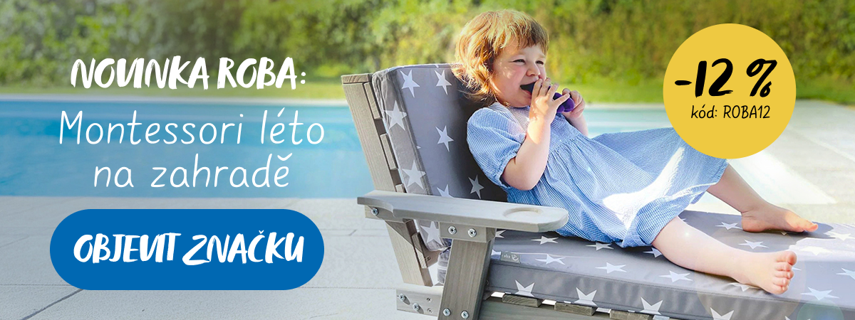 ROBA – kvalitní dětský nábytek a hračky inspirované Montessori přístupem